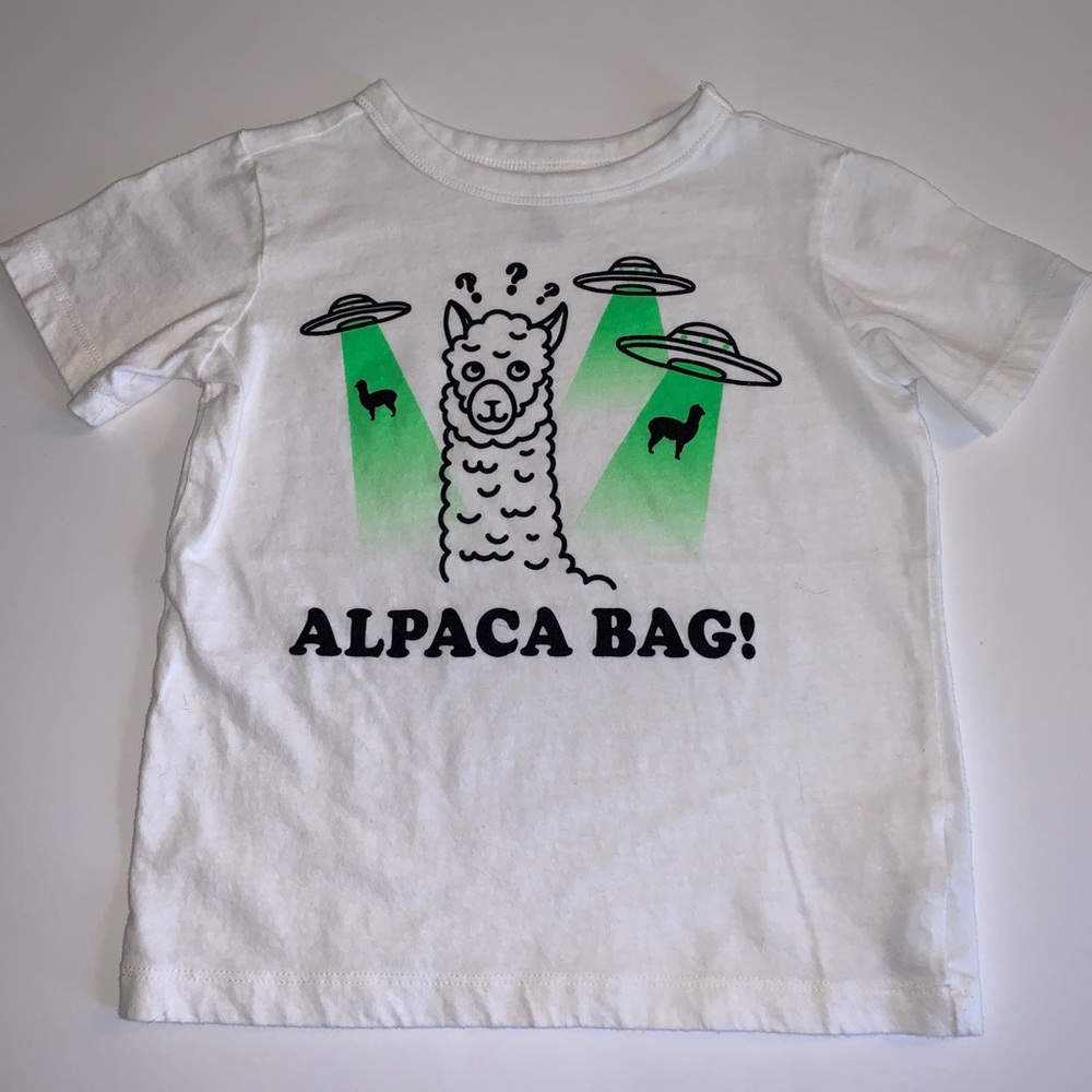 Oshkosh Alpaca Bag! Boys Short Sleeve Tee 4/5‎